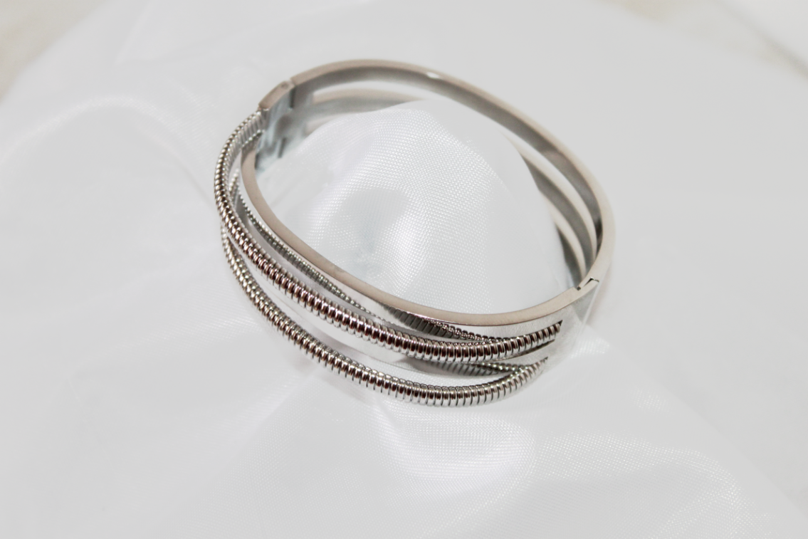 JOANA D'ARC Pulseira prateada