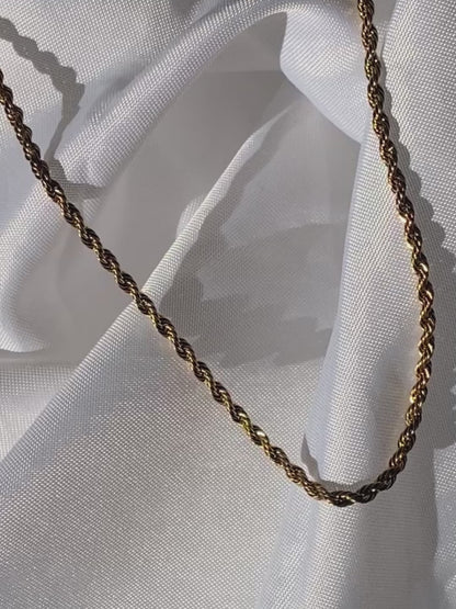INTEGRIDADE Fio dourado torcido
