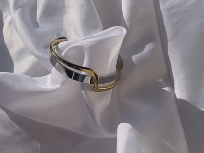 CHARISMA Gold & silver statement bracelet